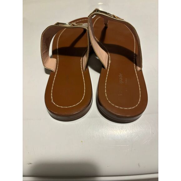 Kate Spade Gold Sandals - Picture 3 of 5